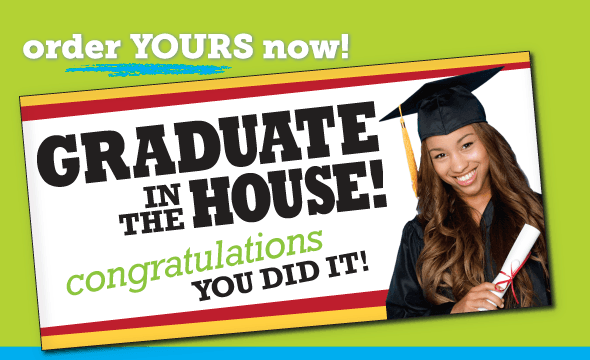 Graduation Banners & Signs